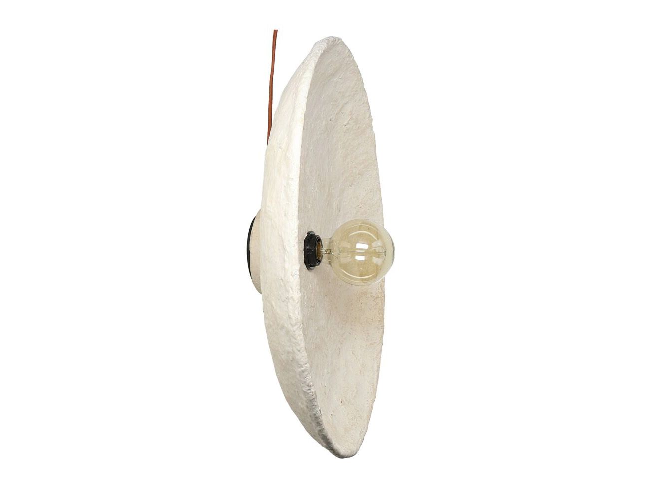Muurlamp EIVISSA - Beige / Papier Maché PMX 40491-BEI-15