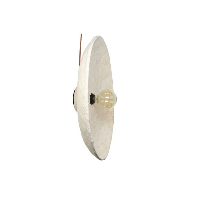 Muurlamp EIVISSA - Beige / Papier Maché