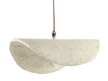 Hanglamp EIVISSA - Beige / Papier Maché PMX 40492-BEI-10