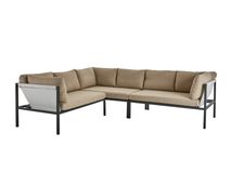 Loungezetel ALLIE - Antraciet/Gerst BRF-14-4606-73-267