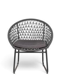 Loungestoel MADRID - Antraciet SSH MA LS