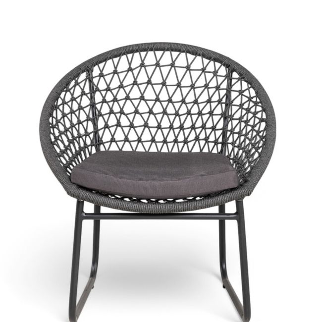 Loungestoel MADRID - Antraciet