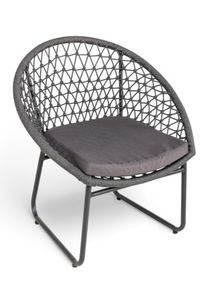 Loungestoel MADRID - Antraciet SSH MA LS