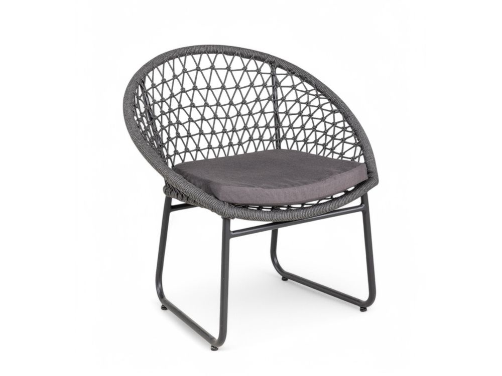 Loungestoel MADRID - Antraciet SSH MA LS