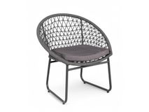 Loungestoel MADRID - Antraciet SSH MA LS