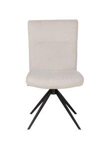 Draaibare eetkamerstoel MONROE DE LUXE - Sneak lin MED-42-000001-W-SN110