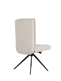 Draaibare eetkamerstoel MONROE DE LUXE - Sneak lin MED-42-000001-W-SN110