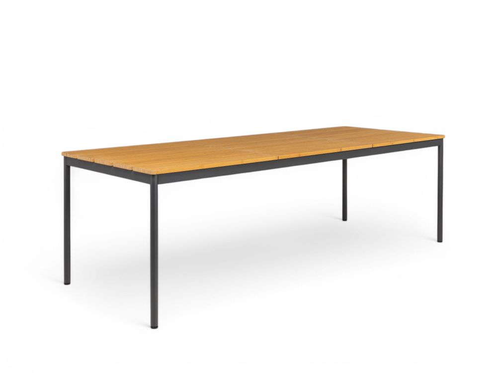 Tuintafel NOX - Antraciet / Bamboe BRF-17-4657B-73