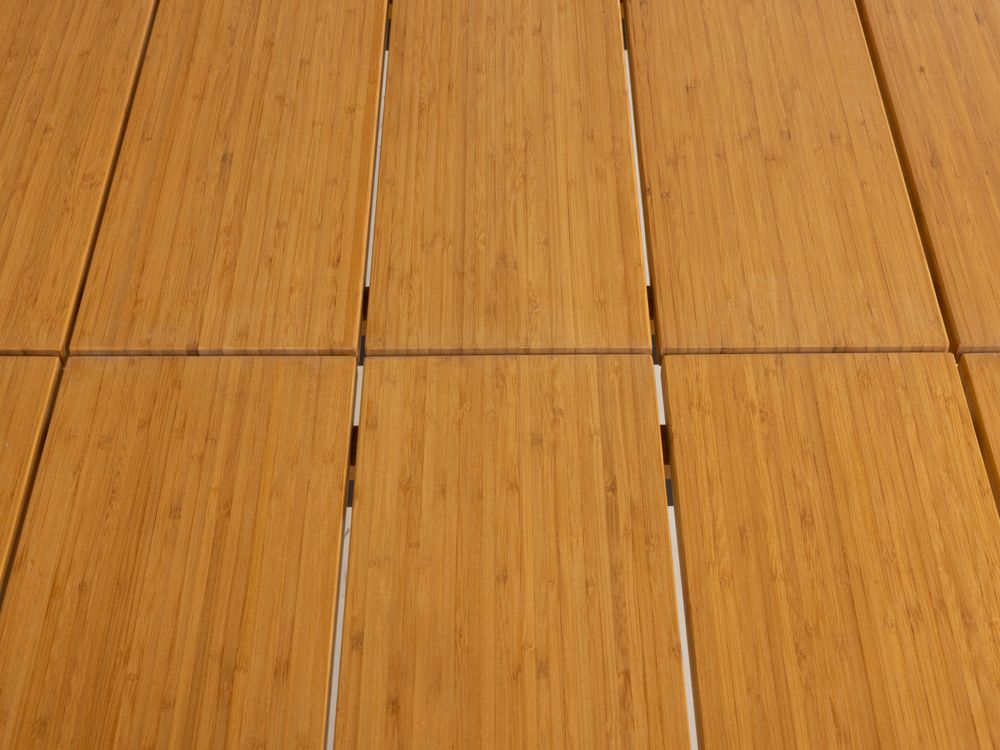 Tuintafel NOX - Antraciet / Bamboe BRF-17-4657B-73