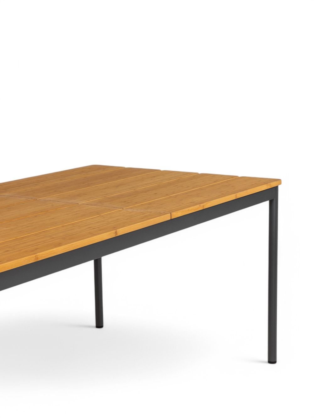 Tuintafel NOX - Antraciet / Bamboe BRF-17-4657B-73