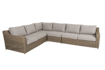 Loungezetel GLENDON - Rotan/Beige BRF-18-TZHOEK