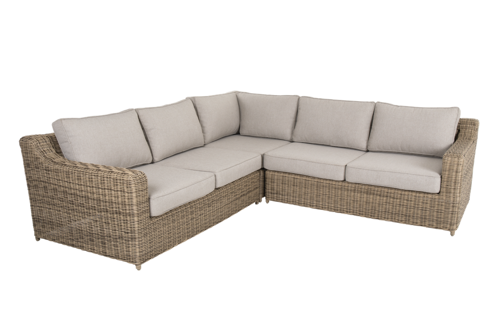 Loungezetel GLENDON - Rotan/Beige BRF-18-TZHOEK
