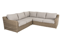 Loungezetel GLENDON - Rotan/Beige BRF-18-TZHOEK