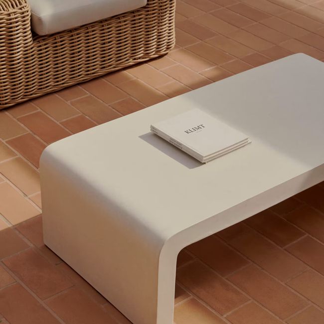 Salontafel AIGUABLAVA - Wit