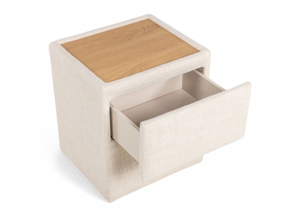 Nachtkastje TUUR - Beige RVR-253-000027