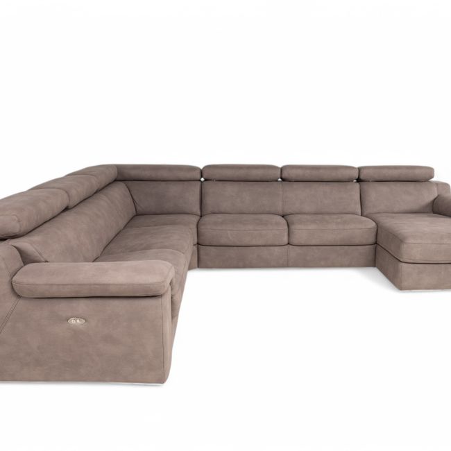 Hoeksalon MAMBO incl. elektrische relax - Elefante