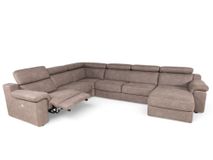 Hoeksalon MAMBO incl. elektrische relax - Elefante C-CAL-22-HKS-TE-VE690