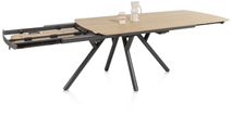 Uitschuifbare eetkamertafel NOVELLO - Naturel eike XOO 51811NAT