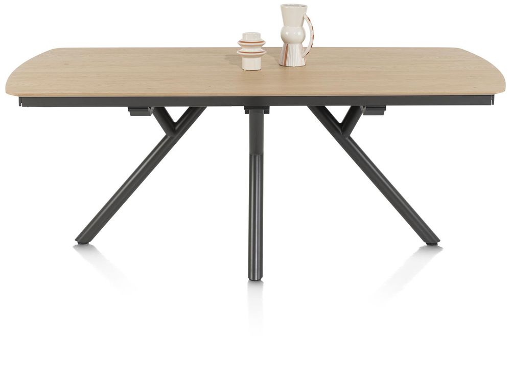 Uitschuifbare eetkamertafel NOVELLO - Naturel eike XOO 51811NAT