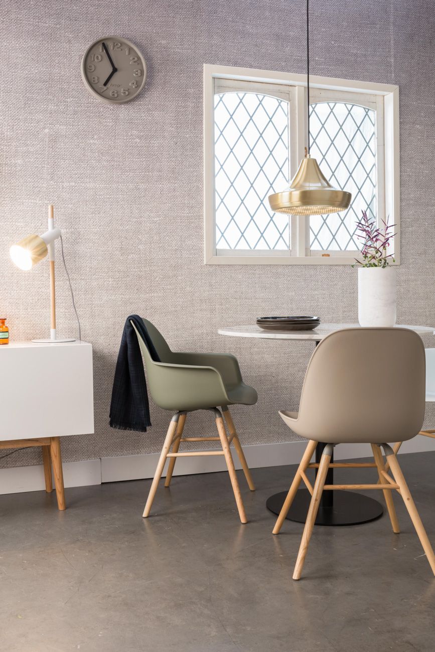 Kuipstoel ALBERT - Light Grey