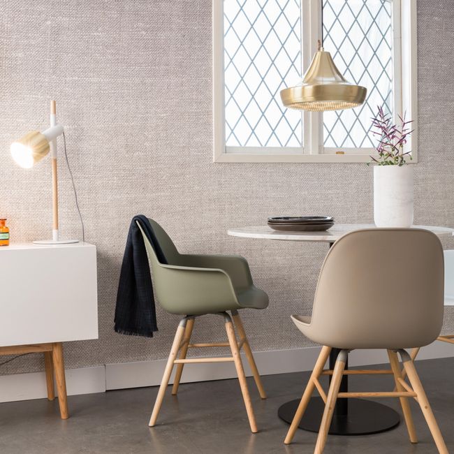 Kuipstoel ALBERT - Light Grey