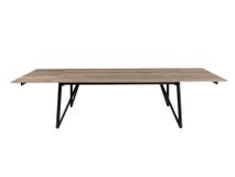 Uitschuifbare Eetkamertafel WACKO - Naturel/Zwart PFT-221-000005-MHA84