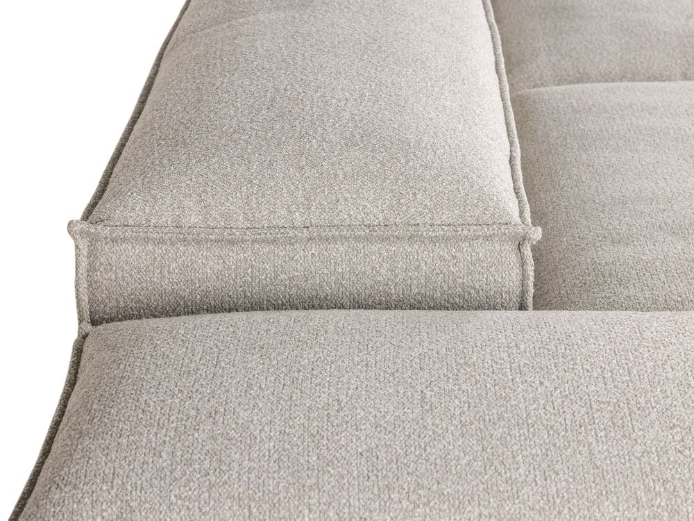 Loungezetel CUBE - Beige RIV-91-LOUNGE-ROS03-GREY