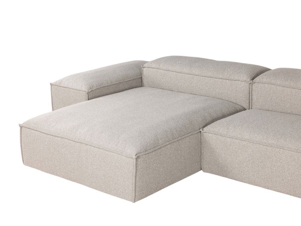 Loungezetel CUBE - Beige RIV-91-LOUNGE-ROS03-GREY