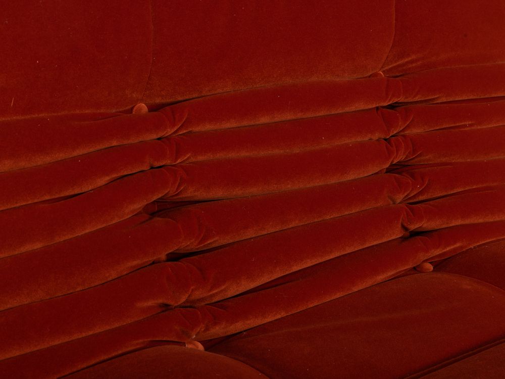 3-zit MONS - Rood fluweel RIV-92-000039-X1-R