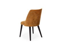 Set van 4 stoelen PARMA - Oranje velvet C-FDF-PA-SET