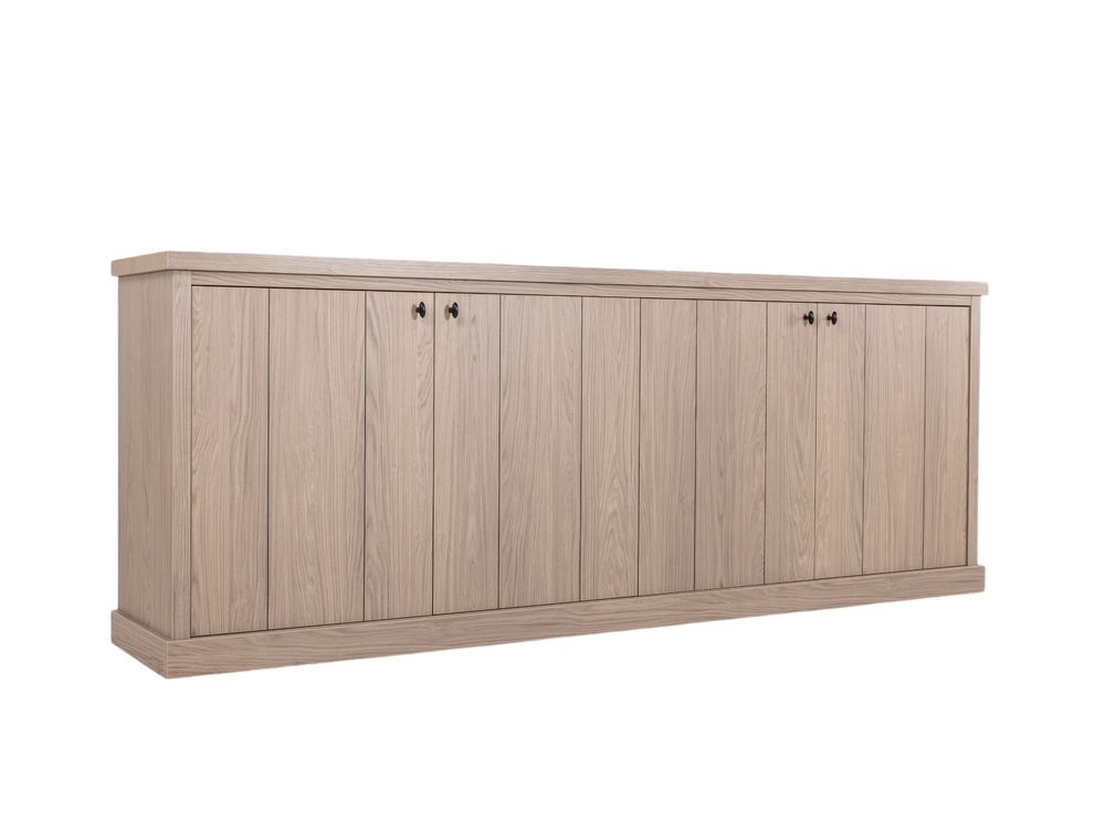 TV-meubel, dressoir en vitrine met led BRUGGE - Mi C-MXF-287-EK1