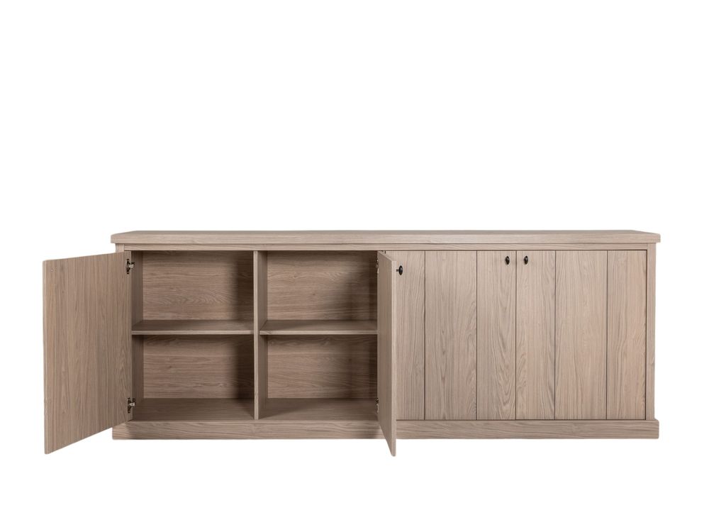 TV-meubel, dressoir en vitrine met led BRUGGE - Mi C-MXF-287-EK1