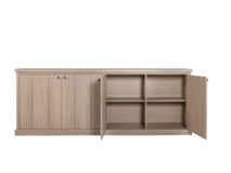 TV-meubel, dressoir en vitrine met led BRUGGE - Mi C-MXF-287-EK1