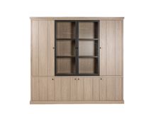 TV-meubel, dressoir en vitrine met led BRUGGE - Mi C-MXF-287-EK1