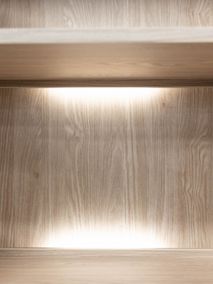 TV-meubel, dressoir en vitrine met led BRUGGE - Mi C-MXF-287-EK1