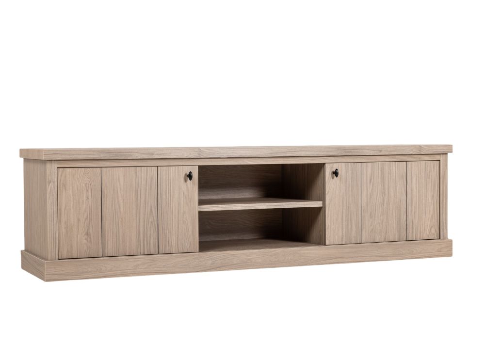 TV-meubel, dressoir en vitrine met led BRUGGE - Mi C-MXF-287-EK1