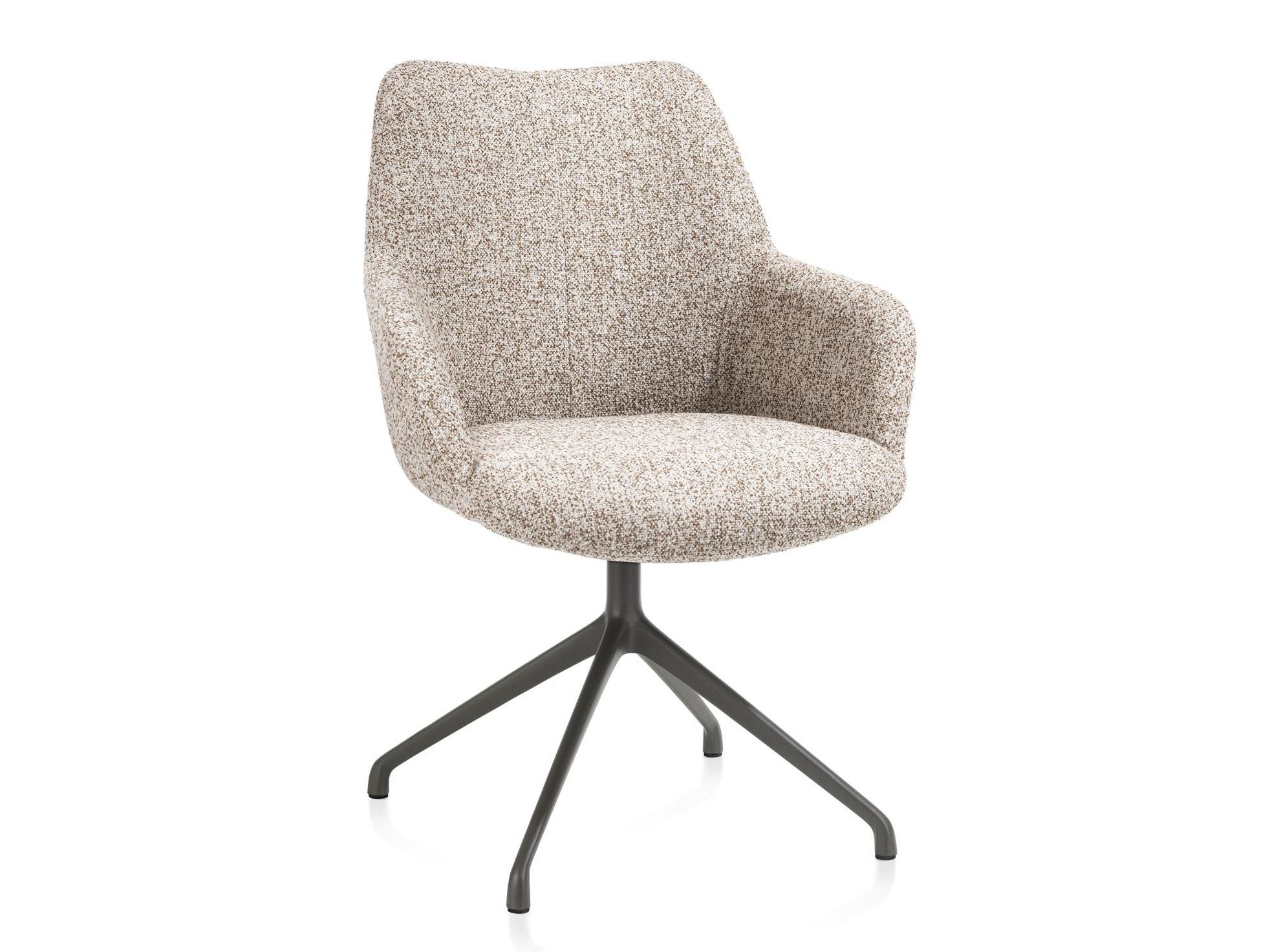 Draaibare armstoel MATS - Koper