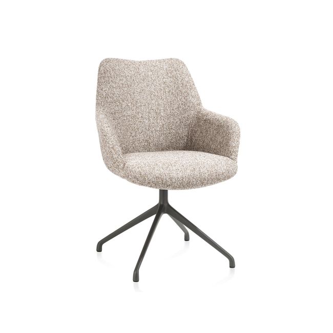 Draaibare armstoel MATS - Koper