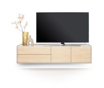 Tv-meubel NIORA - Eikenfineer / Silk Grey XOO 51483-NAT