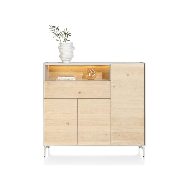 Dressette NIORA - Eikenfineer / Silk Grey