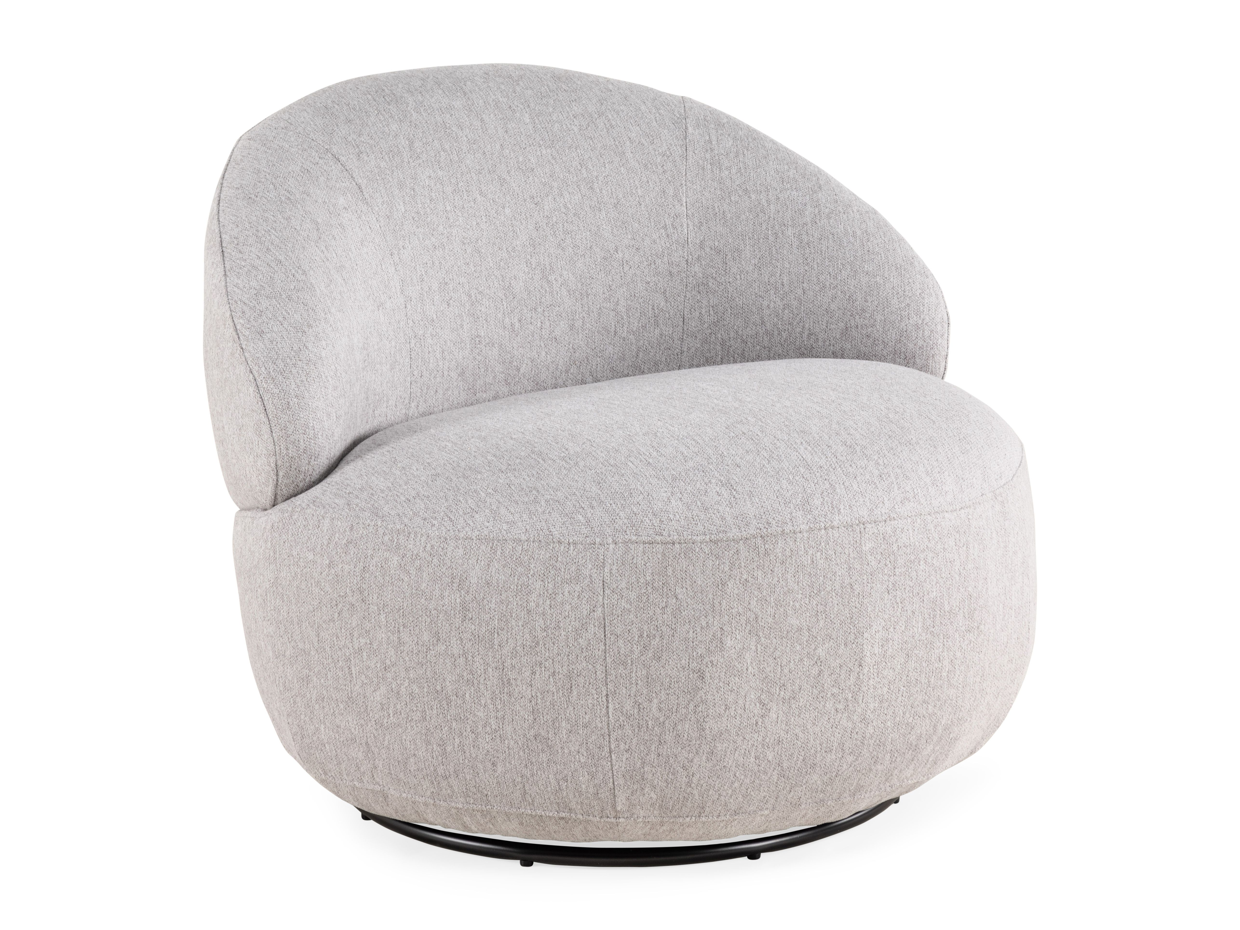 Draaifauteuil PEBBLE - Lichtgrijs KUK-5-000001