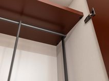 Draaideurkast NIGHT COLLECTION - Mat Mogano NVM-36-002-SET