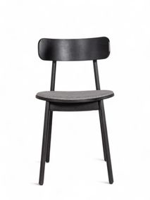 Set van 6 eetkamerstoelen CELESTE - Zwart beukenho C-U14-7-SET6