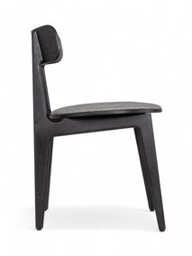 Set van 6 eetkamerstoelen CELESTE - Zwart beukenho C-U14-7-SET6