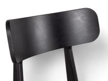 Set van 6 eetkamerstoelen CELESTE - Zwart beukenho C-U14-7-SET6