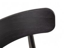 Set van 6 eetkamerstoelen CELESTE - Zwart beukenho C-U14-7-SET6