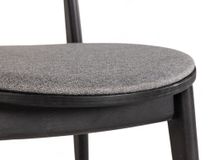 Set van 6 eetkamerstoelen CELESTE - Zwart beukenho C-U14-7-SET6