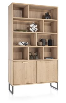 Buffetkast incl. led CASTELLO - Eikenfineer HEH 52002NAT