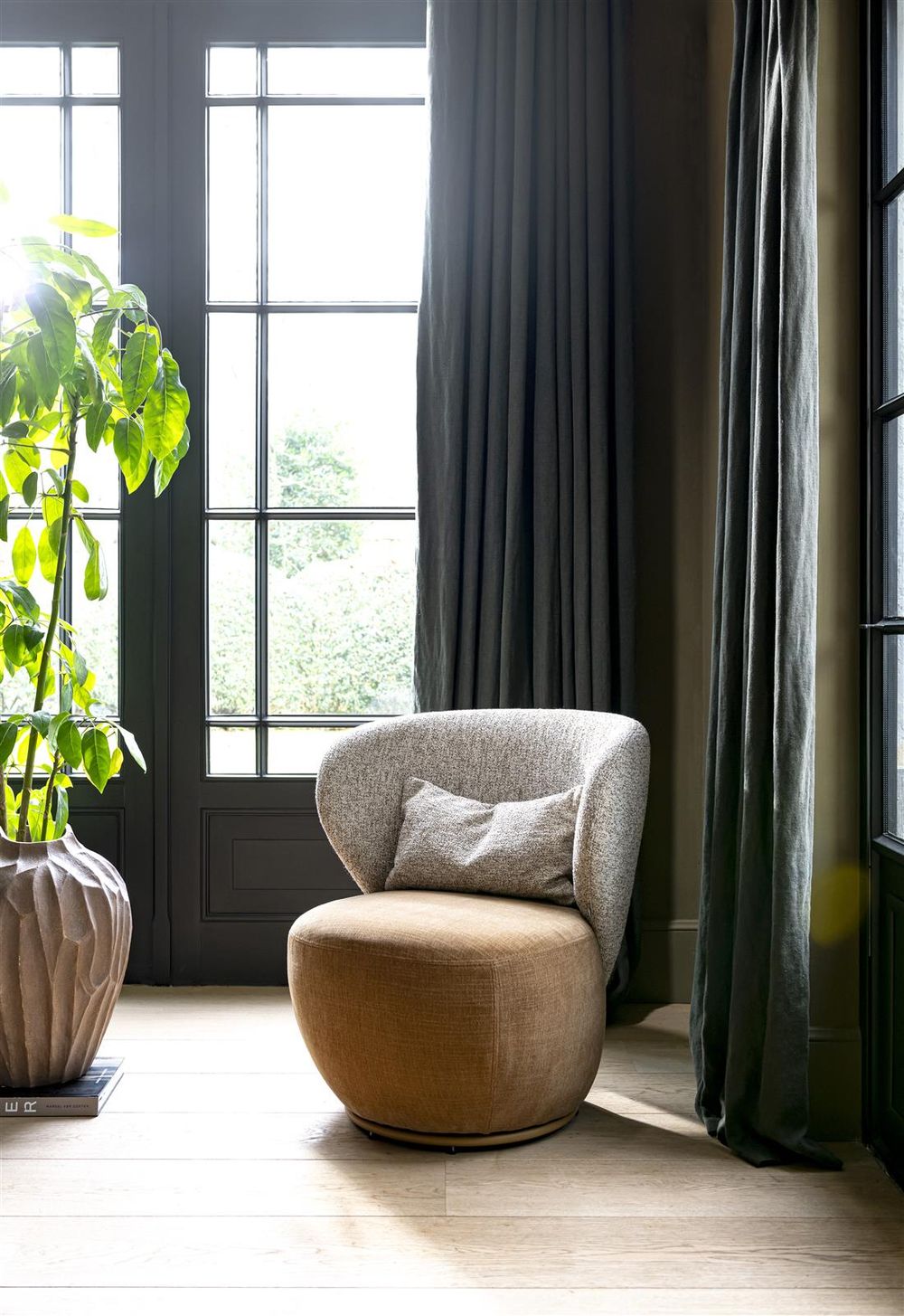 Draaifauteuil SOLEE - Koper XOO 53001-KOP