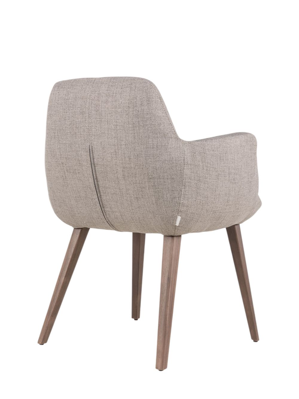 Armstoel MOOD 101 - Taupe / Notelaar MOB-75-000026-3-MTN12